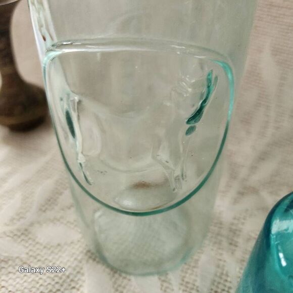 Vintage collectible glass jar and bottles. Take all or choice of one or more - Picture 3 of 7